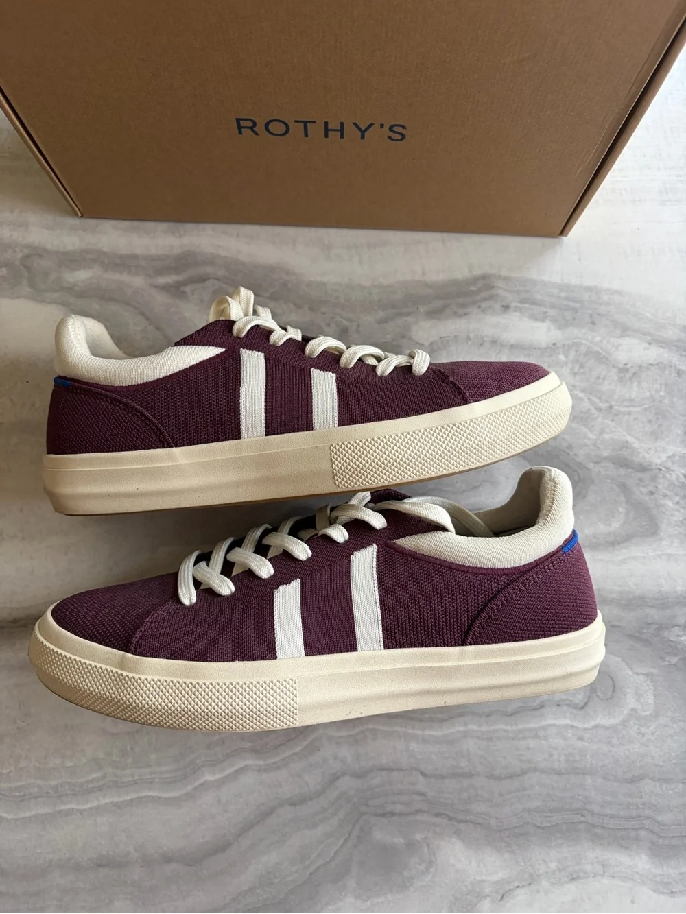 ROTHY’S The Women’s RS02 Sneaker – Burgundy Blitz